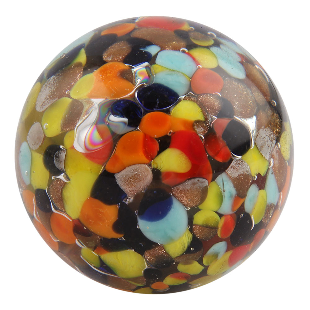 Round Mixed Glass Wine Stopper